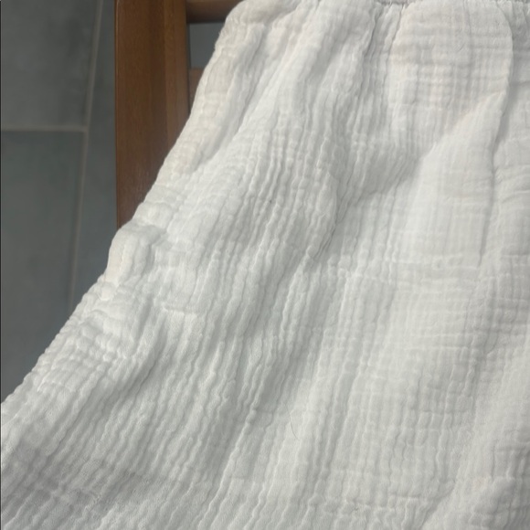 Shade & Shore White Swim Coverup Pants - Picture 2 of 3